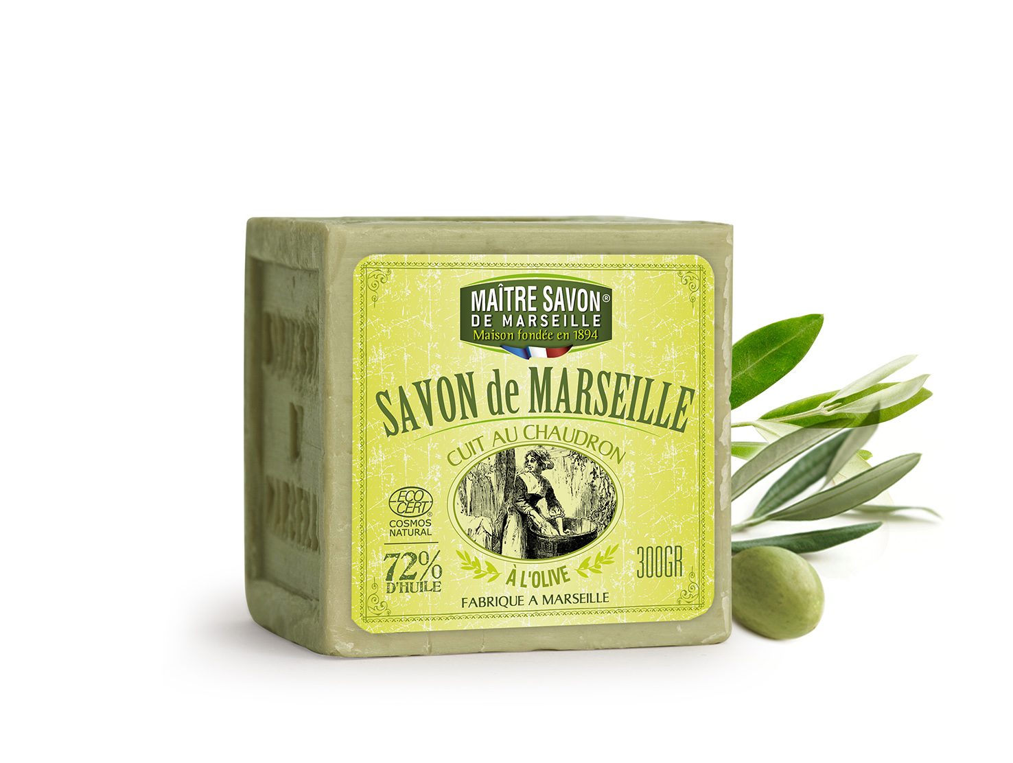 Savonnerie du Midi — cube vintage